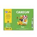 CANSON® | Kids Creation tekenblok, DIN A4, 21 cm x 29,7 cm, 90 g/m², fijn
