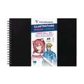 Clairefontaine | Illustrations Manga Comics book, (A4) 21 cm x 29,7 cm, 100 g/m², 1 stuk, blok, spiraalgebonden