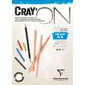 Cray’On Clairefontaine, DIN A3, 29,7 cm x 42 cm, A3 - 29,7 x 42 cm - 120g/m² - blok van 50 vellen, 120 g/m², blok (eenzijdig gelijmd)