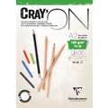 Cray’On Clairefontaine, DIN A2, 42 cm x 59,4 cm, A2 - 42 x 59,4 cm - 160g/m² - blok van 30 vellen, 160 g/m², blok (eenzijdig gelijmd)