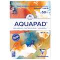 Clairefontaine | GOLDLINE® AQUAPAD® aquarelblok — kopsgelijmd, DIN A6, 10,5 cm x 14,8 cm, 300 g/m², blok (eenzijdig gelijmd), 2. Blok met 50 vel