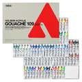 HOLBEIN | HAG ACRYLIC GOUACHE — sets, 109 kleuren — D436 alle kleuren, set