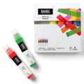 Liquitex® PAINT MARKER™ set, Wide 4690005: brede punt - fluorescerende kleuren