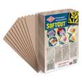 Essdee | Softcut™ carving block — sets, 10 cm x 10 cm, 3 mm, pak van 10 stuks, per pak van 10 stuks