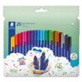 STAEDTLER® | triplus® color viltstift — sets, 20 kleuren, set