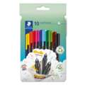 STAEDTLER® Triplus Fineliner, set, 0,3 mm, punt met metalen fitting