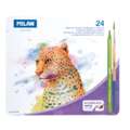MILAN® | TODOCOLOR 481 waterverwasbare kleurpotloden — blikken, 24 kleuren, set