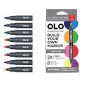 OLO™ | Alcohol Half-Marker ○ chisel nib — 8 + 5-sets, Basic, set