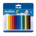 MILAN® | Plastilina modelleerstaafjes — sets, 12 sticks — Basic colours