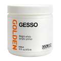 GOLDEN® | GESSO — wit, pot 473 ml, 1 stuk