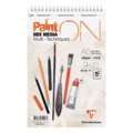 Clairefontaine | Paint ON Blanc — multi-papier, DIN A5, 14,8 cm x 21 cm, 250 g/m², 3. Spiraalblok met 20 vel