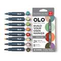 OLO™ | Alcohol Half-Marker ○ chisel nib — 8 + 5-sets, Urban, set