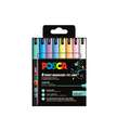 Posca PC1MR Marker Set, 0,7 mm, punt met metalen fitting