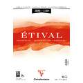 Aquarel papier Etival Clairefontaine, A3 - 129,7 x 42cm - 300g/m² - Blok van 10 vellen, DIN A3, 29,7 cm x 42 cm, blok, spiraalgebonden