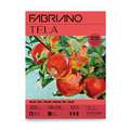 FABRIANO® | Tela olieverfpapier, 18 cm x 24 cm, 300 g/m², blok (vierzijdig gelijmd)