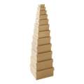 folia® | Cardboard Boxes — 12 assorted sizes, set