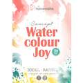 Hahnemühle | Concept Watercolour Joy pads —  300 gsm, DIN A4, 21 cm x 29,7 cm, blok (eenzijdig gelijmd), 300 g/m²