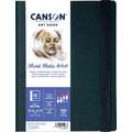 CANSON® | Mixed Media Artist ART BOOK — gebonden, 21,6 cm x 27,9 cm, 300 g/m², Harde band / Hardcover, 1. Portret = staand formaat