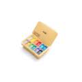 MIYA® | HIMI GOUACHE ○ TWIN CUP — boxes, 12 kleuren — Yellow edition (metallic), set, 1. Box met 12 kleuren