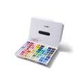 MIYA® | HIMI GOUACHE ○ TWIN CUP — boxes, 112 kleuren — White edition, 5. Boxes met 112 kleuren