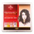 KOH-I-NOOR | POLYCOLOR 3800 kleurpotlood — blikken, 24 kleuren — Portrait, set, 2. Blik met 24 potloden