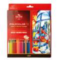 KOH-I-NOOR | POLYCOLOR 3834 kleurpotlood — sets, 72 kleuren — extra: 2 grafietpotloden + puntenslijper , set