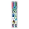 STAEDTLER® Triplus Fineliner, set, 0,3 mm, punt met metalen fitting