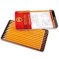 KOH-I-NOOR | Grafietpotlood 1500 — 12-blikken Gradation, 12 hardheden — TECHNIC Gradation HB - 10H, set