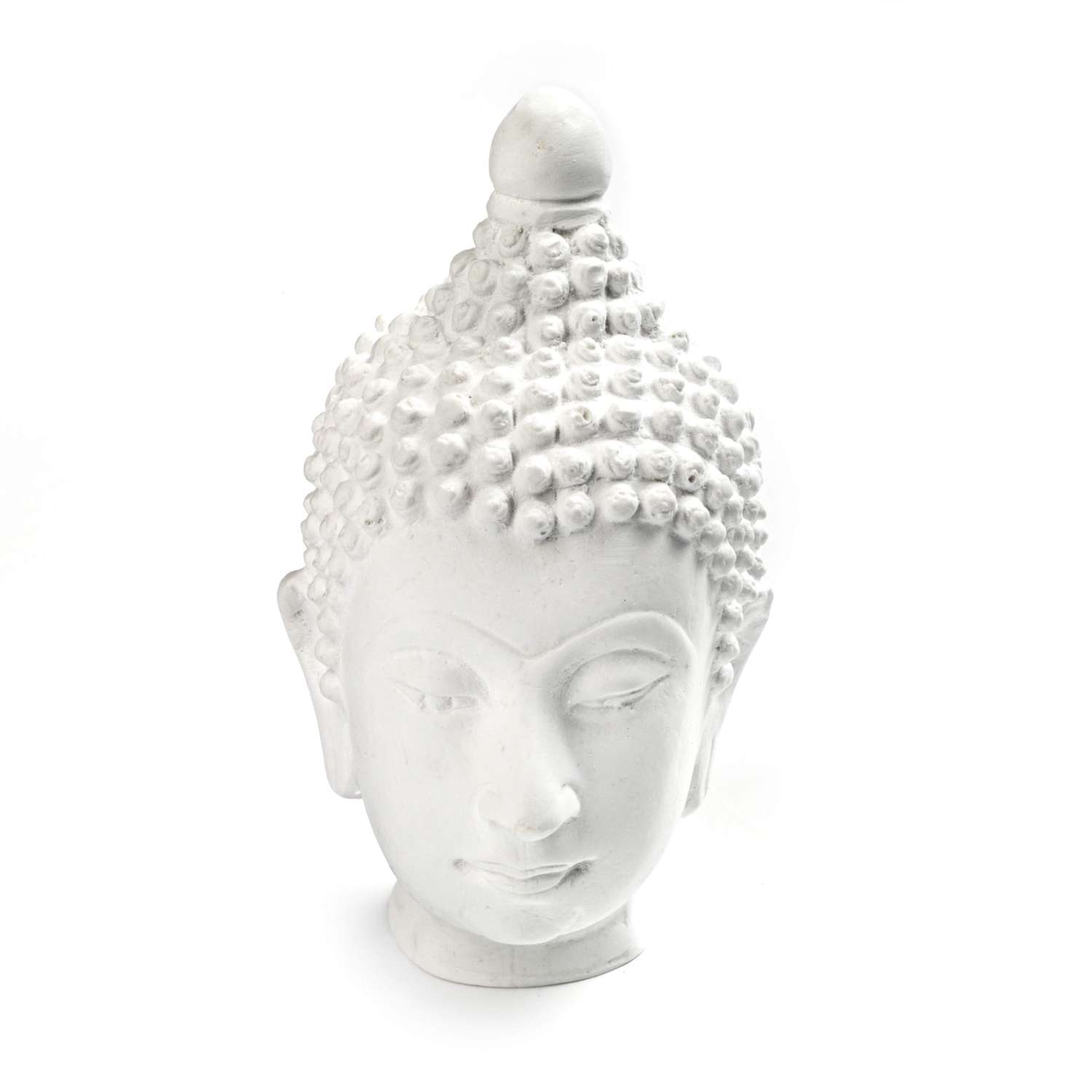 speelgoed Carrière Reserve Powertex® Boeddha hoofd gipsen beeld