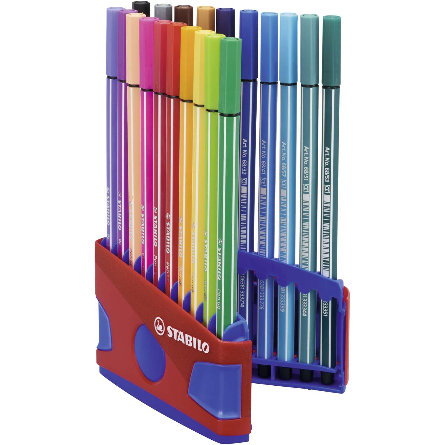 Waarschuwing naaimachine vervaldatum Stabilo Pen 68 ColorParade stiftenset