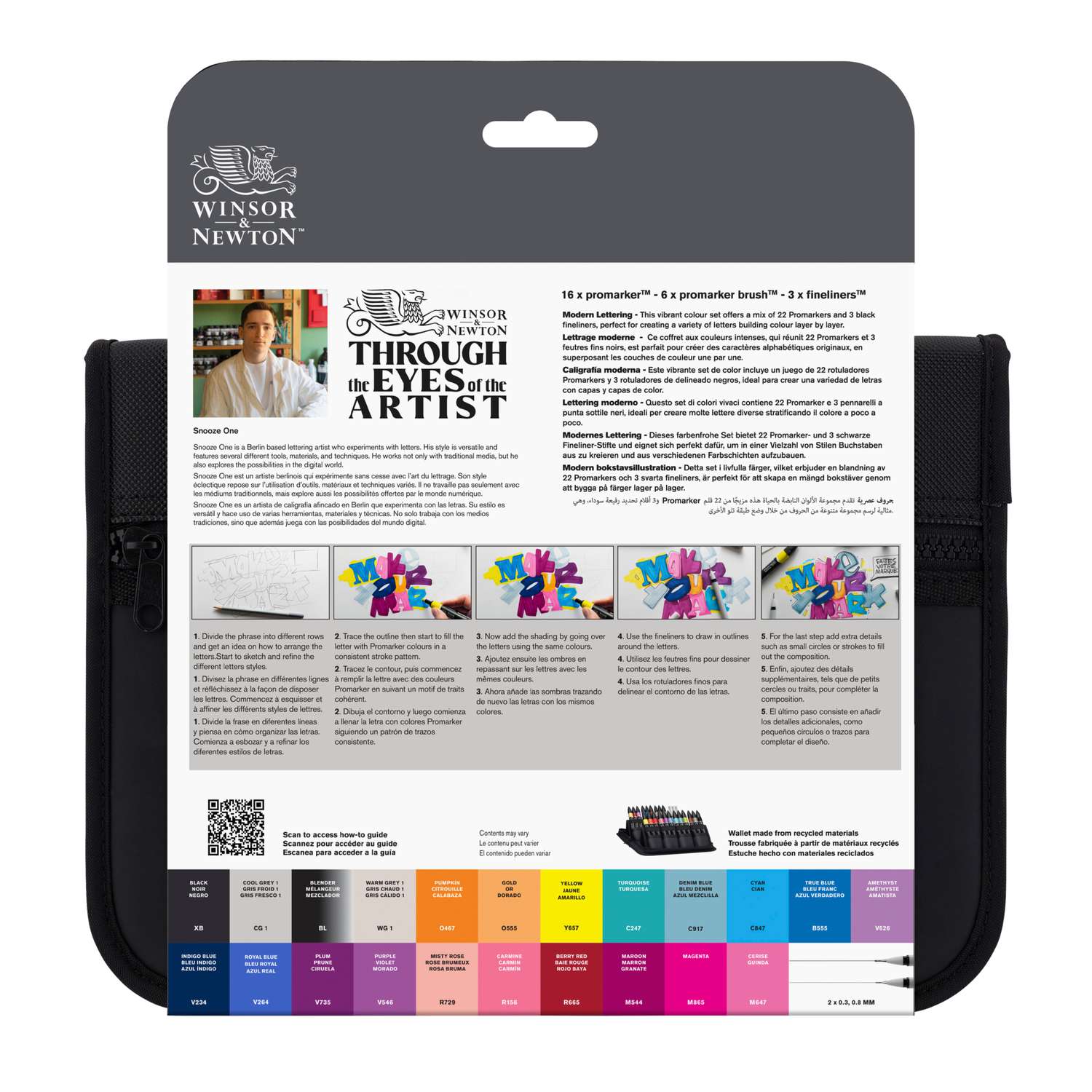 WINSOR & NEWTON™ | promarker™ Modern Lettering set — 'Make Your Mark'
