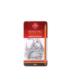KOH-I-NOOR | Grafietpotlood 1500 — 12-blikken Gradation