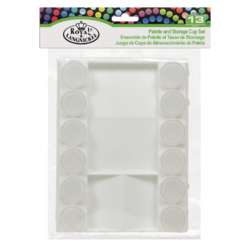 Royal & Langnickel® | Mengpalet & potjes ○ kunststof — 13-set