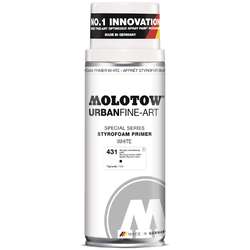 MOLOTOW™ URBAN FINE-ART special series Styrofoam Primer White, grondeer spuitverf