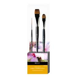 Escoda® | Signature Collection by FÁBIO CEMBRANELLI ○ 3-set 8607-2 — synthetisch haar
