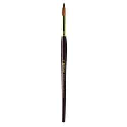 Escoda® | RESERVA 1212 aquarelpenseel ○ rond & spits — Kolinsky-Tajmyr roodmarterhaar