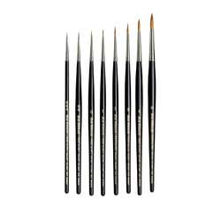 da Vinci | MAESTRO 5506 retoucheerpenseel ○ rond & spits — Tobolsky roodmarterhaar