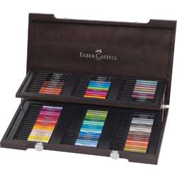 FABER-CASTELL PITT artist pen  set, 90-delig, im houten koffer