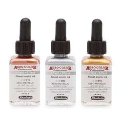 Schmincke | AERO COLOR® PROFESSIONAL acrylinkt ○ metallic colors — los