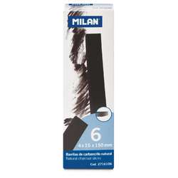 MILAN® | Houtskool ○ elzenhout ○ hoekig — sets