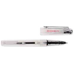 Jacques HERBIN | Rollerball pen met converter — transparant