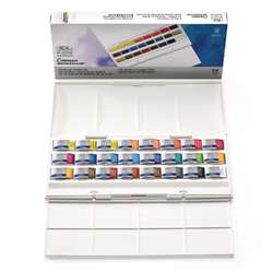 WINSOR & NEWTON™ | Cotmna™ aquarelverf — 24-studioset • hele napjes