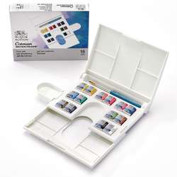 WINSOR & NEWTON™ | Cotman™ aquarelverf — 14 + 1-reisset