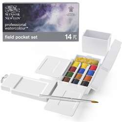 WINSOR & NEWTON™ | PROFESSIONAL™ aquarelverf — 12 + 2-reisset