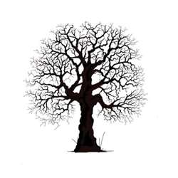 Lavinia Stamps | Oak Tree motiefstempel