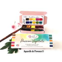 Aquarelle de Provence® | Extra-fijne aquarelverf — 10-set Passion Végétale