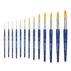 lineo | Serie 672 hobbypenseel ○ rond — synthetisch haar