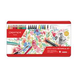 CARAN d'ACHE® | Mixed Media Botanical Set by Julie Thomas — 21-set + online creative class