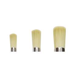 Léonard | Serie 7394RD tamponeerkwast à l'orientale ○ rond & afgeplat  — synthetisch haar