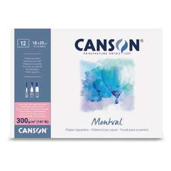 CANSON® | Montval® aquarelpapier ○ grain satin — 300 g/m²